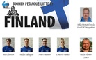 Kuvassa Euroopan mestarit, Teo Ekström, Niklas Palmqvist, Antti Pasanen ja Elmo Yli-Vainio. Kuvassa myös joukkueen johtaja Mika Metsä-Eerola sekä valmentaja Tuukka Ylönen. 