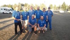 Kuvassa Turun Pétanque-seuran hopeajoukkue. Takarivissä vasemmalta oikealle: Henri, Kimmo H, Kari, Antti, Päivi ja Esa. Edessä Juhani ja Kimmo K.