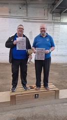 Turkulaisten ja koko ottelun paras joukkue, Kaitsu ja Kakku. Kuva: Raimo Karppinen