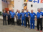 Turun joukkue: Veikko, Terttu, Kakku, Jore, Esa, Ville, Timo, Tapsa, Rami ja Aba.